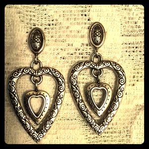 Brighton Double Heart Earings